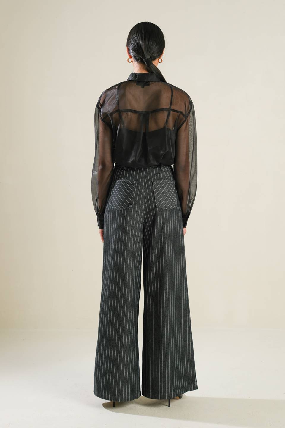 LOVE OVER FEAR ORGANZA TOP Flying Tomato